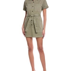 VELVET Green Khaki Dress